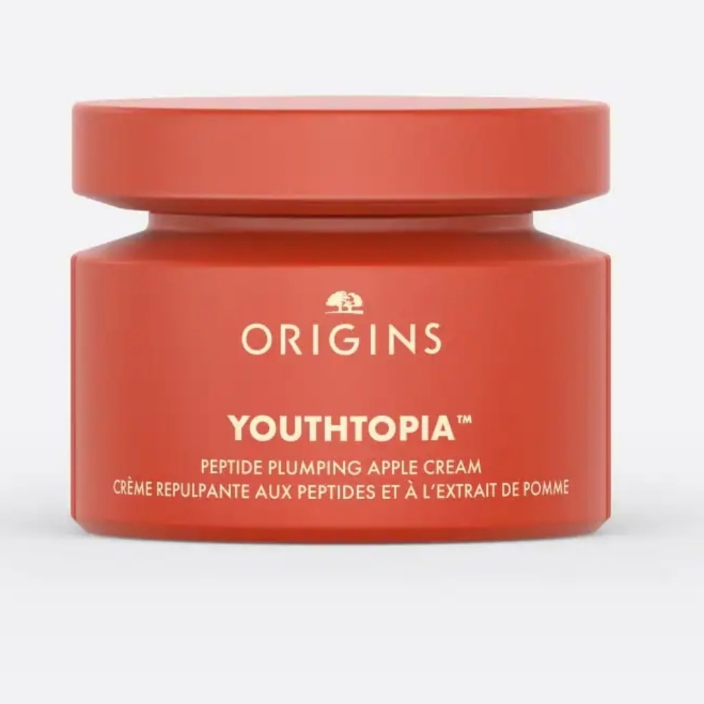 NIB Origins Youthtopia Plumping Apple Face Moisturizer With Peptides